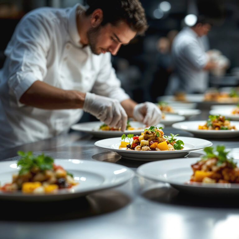 food styling tip platng