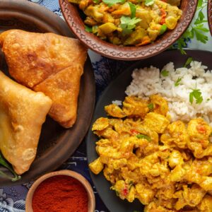 delicious-indian-food-tray-flat-lay